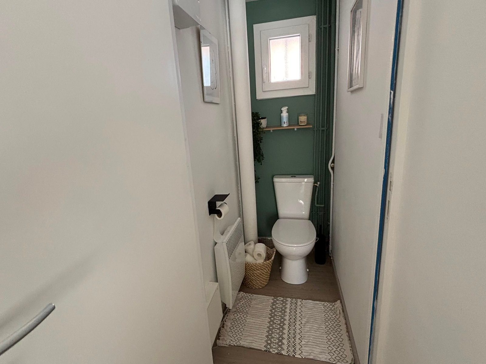 Toilettes indépendantes du gîte Marie-France